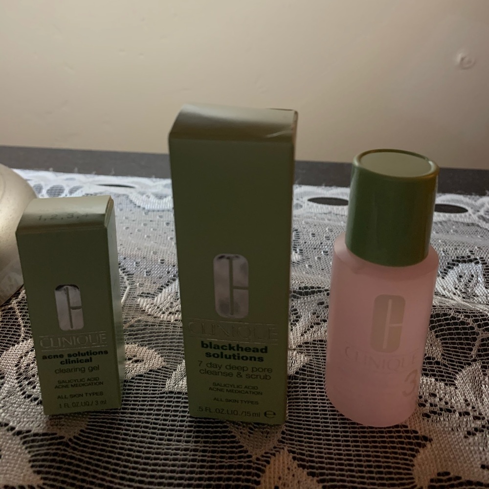 Clinique products